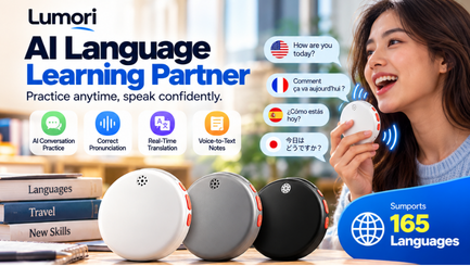 Lumori AI Real-Time Translation Device